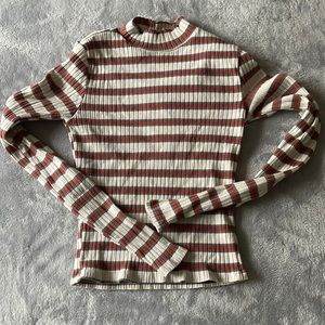 striped long sleeve shirt